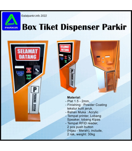 Box Tiket Dispenser Parkir AP158
