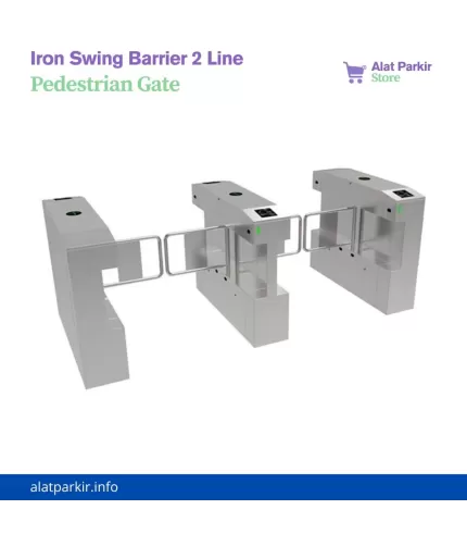 Swing Gate Besi 2 Line