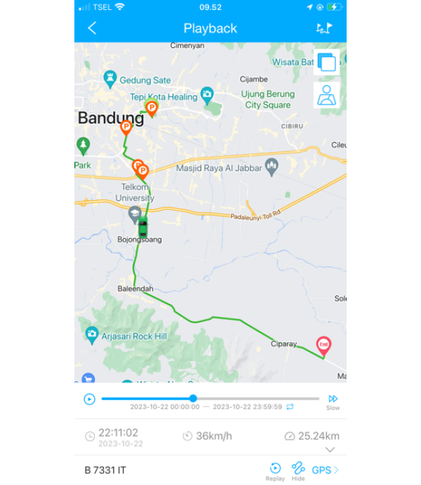 GPS Tracker GT06N Pelacak Mobil