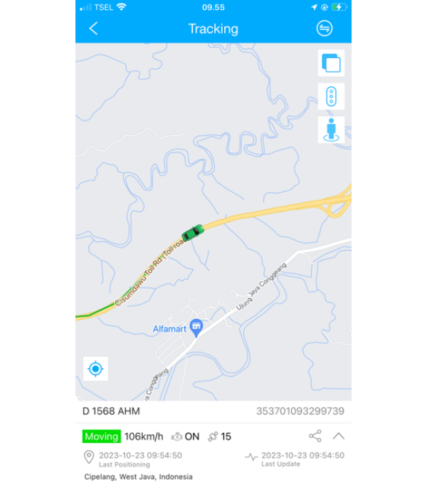 GPS Tracker GT06N Pelacak Mobil