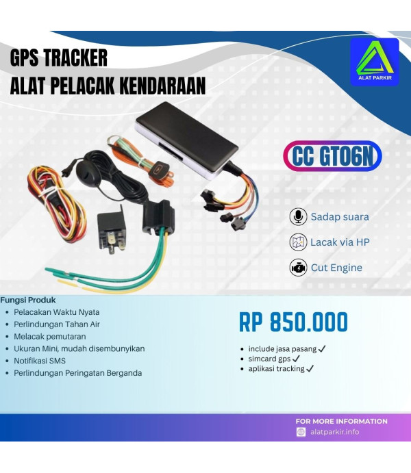 GPS Tracker GT06N Pelacak Mobil