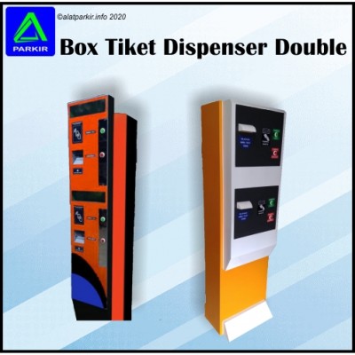 Box Tiket Parkir Double