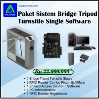 Paket Tripod Turnstile Single Software