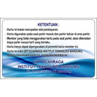 Cetak Kartu RFID Printing Card Proximity Mifare