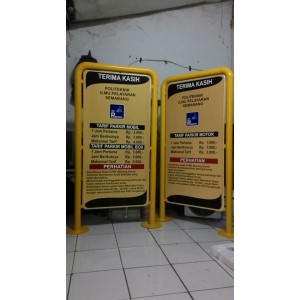 Rambu Tarif Parkir