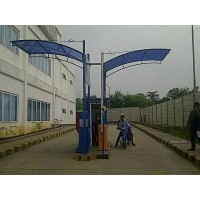Kanopi Model Tiang Parkir