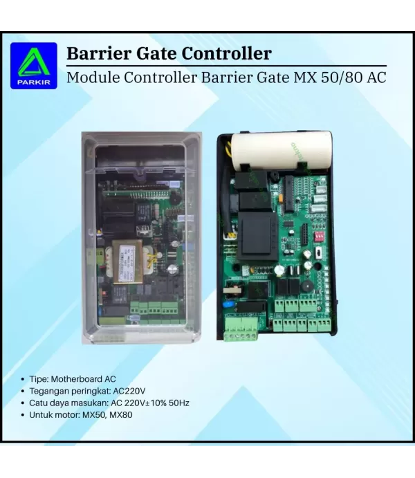 Mainboard Controller Barrier Gate MX Series