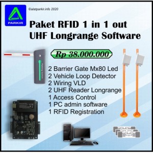Paket RFID Long Range 1 in 1 out