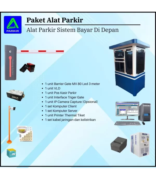 Paket Portal Parkir Bayar Di Depan