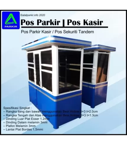 Pos Parkir Tandem Pos Dobel