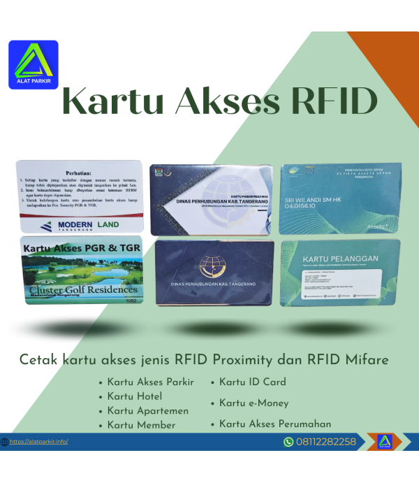 Cetak kartu RFID Proximity atau Mifare