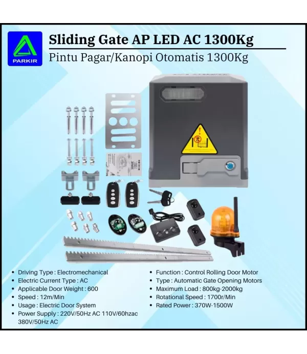 Sliding Gate AP LED AC 1300Kg