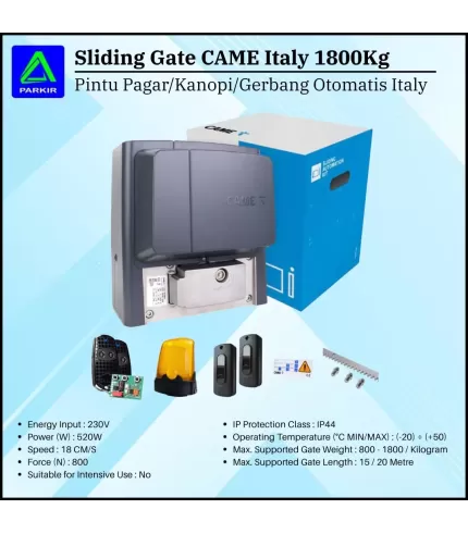 Mesin Gerbang Pabrik Sliding Gate Came Italy 2,5 Ton
