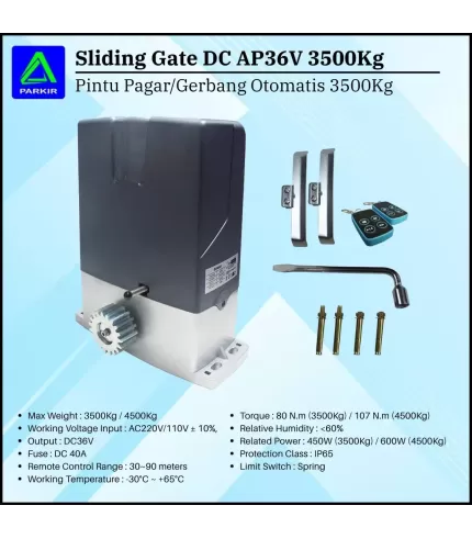 Sliding Gate DC 36V AP 3500Kg