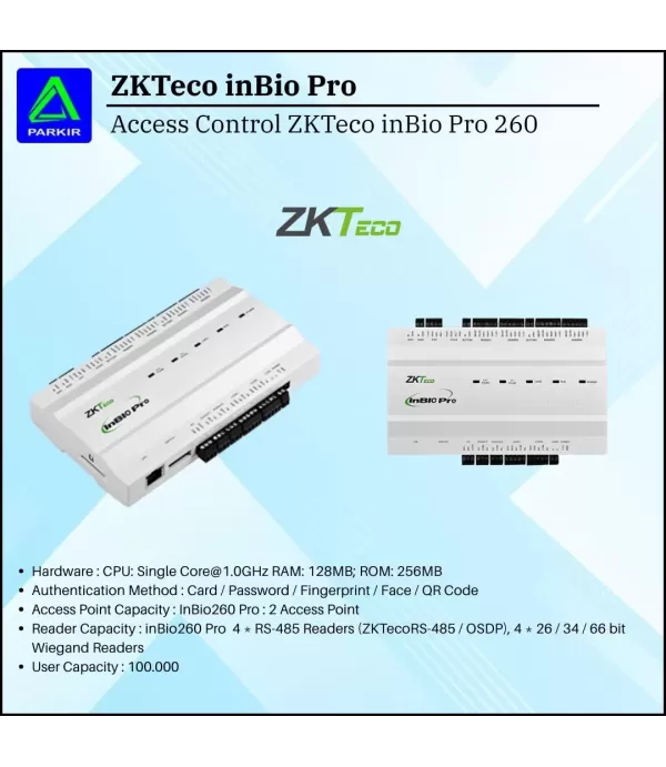 Akses Kontrol ZKTeco InBio Pro Series