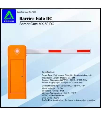 Barrier Gate MX-50 1.8s DC