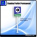 Rambu Parkir Permanent