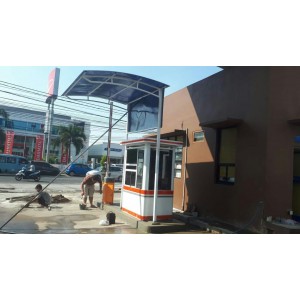 Kanopi Model Tiang Parkir