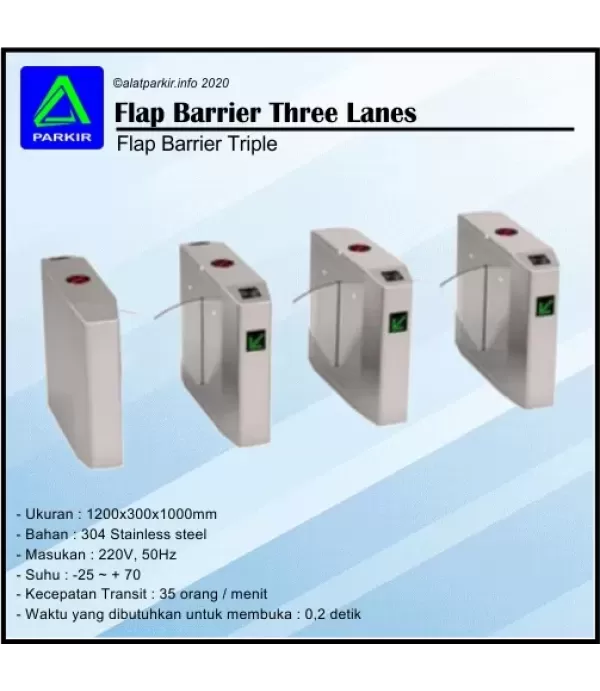 Turnstile Flap Barrier