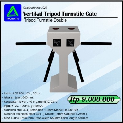Tripod Turnstile Double